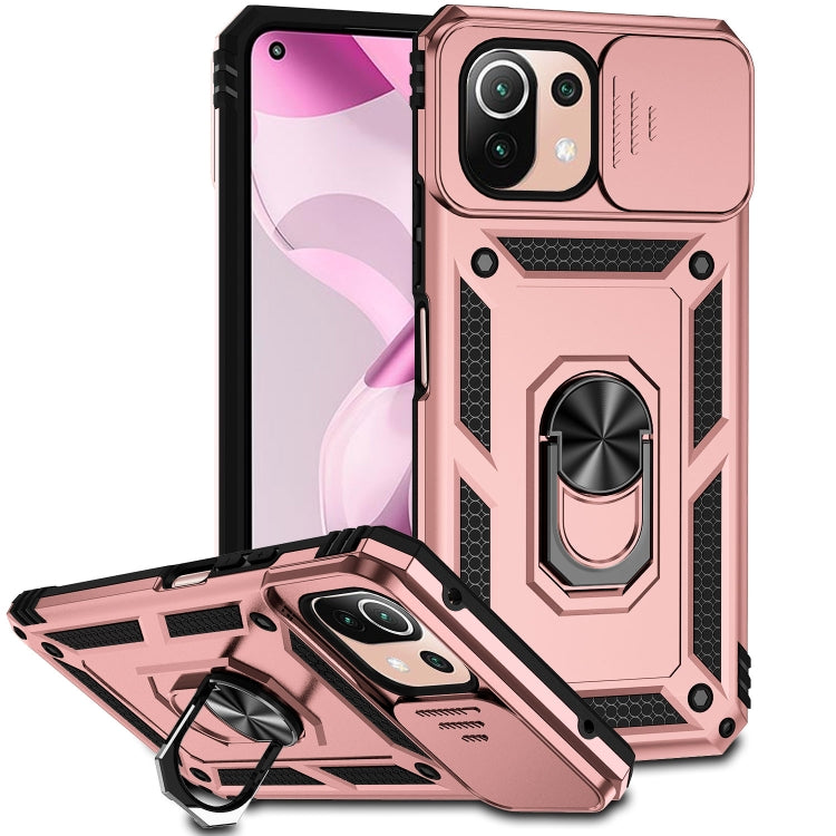 Custodia per telefono con supporto per camshield scorrevole, For Xiaomi 12 Pro, For Xiaomi 12, For Xiaomi 11 Lite