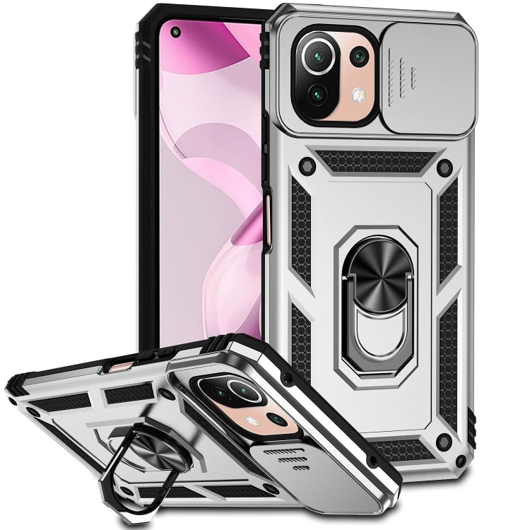 Custodia per telefono con supporto per camshield scorrevole, For Xiaomi 12 Pro, For Xiaomi 12, For Xiaomi 11 Lite