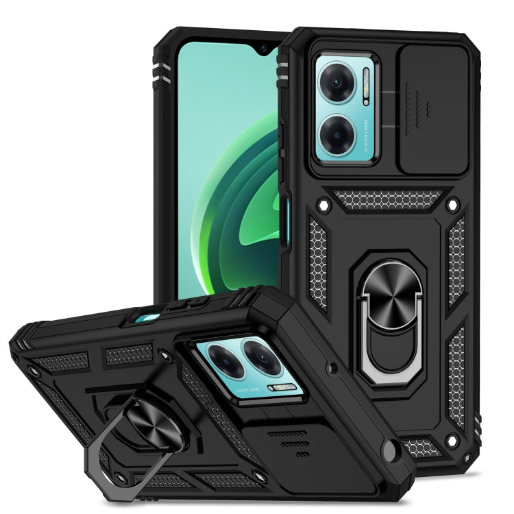 Custodia per telefono con supporto per camshield scorrevole, For Xiaomi Redmi 10A, For Xiaomi Redmi 10C, For Xiaomi Redmi Note 11E