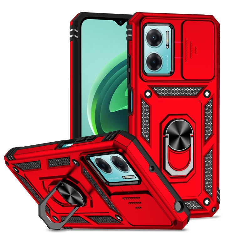 Custodia per telefono con supporto per camshield scorrevole, For Xiaomi Redmi 10A, For Xiaomi Redmi 10C, For Xiaomi Redmi Note 11E