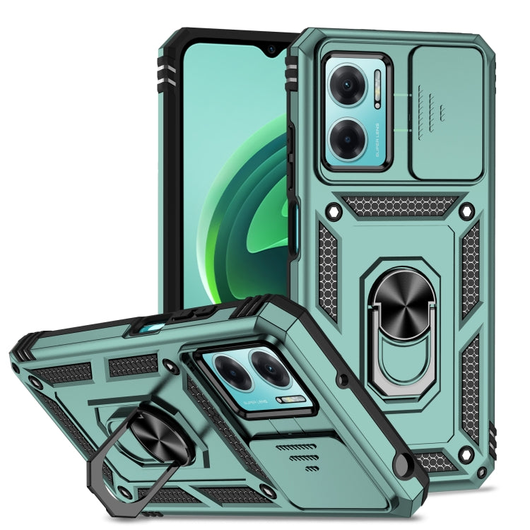 Custodia per telefono con supporto per camshield scorrevole, For Xiaomi Redmi 10A, For Xiaomi Redmi 10C, For Xiaomi Redmi Note 11E