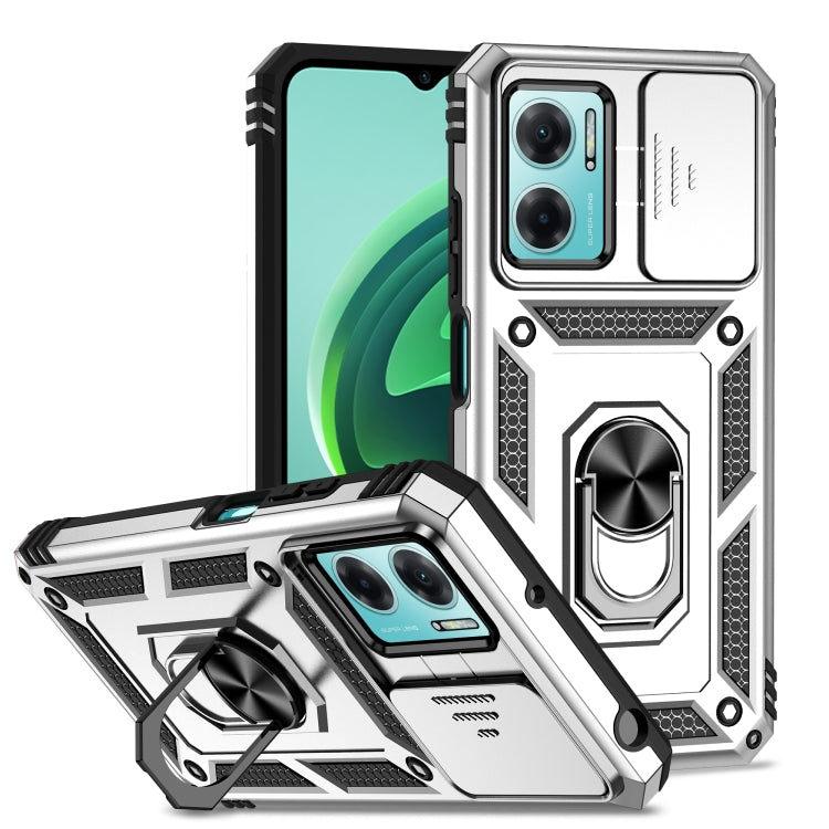 Custodia per telefono con supporto per camshield scorrevole, For Xiaomi Redmi 10A, For Xiaomi Redmi 10C, For Xiaomi Redmi Note 11E
