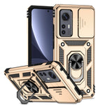 Custodia per telefono con supporto per camshield scorrevole, For Xiaomi 12 Pro, For Xiaomi 12, For Xiaomi 11 Lite