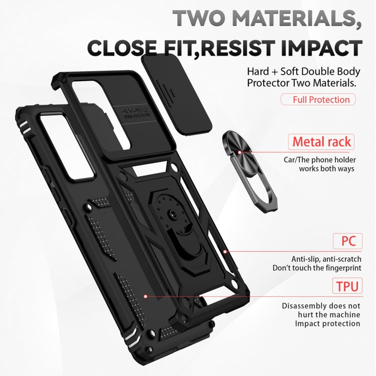 Custodia per telefono con supporto per camshield scorrevole, For Xiaomi 12 Pro, For Xiaomi 12, For Xiaomi 11 Lite