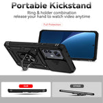 Custodia per telefono con supporto per camshield scorrevole, For Xiaomi 12 Pro, For Xiaomi 12, For Xiaomi 11 Lite