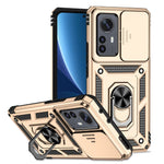 Custodia per telefono con supporto per camshield scorrevole, For Xiaomi 12 Pro, For Xiaomi 12, For Xiaomi 11 Lite