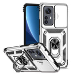Custodia per telefono con supporto per camshield scorrevole, For Xiaomi 12 Pro, For Xiaomi 12, For Xiaomi 11 Lite