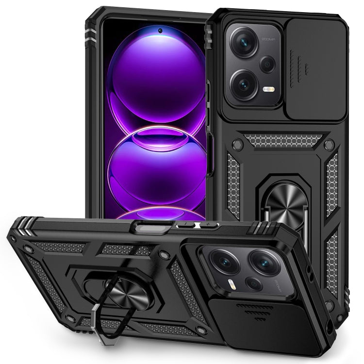 Custodia per telefono con supporto per camshield scorrevole, For Xiaomi Redmi Note 12 5G, For Xiaomi 13 Pro, For Xiaomi 13
