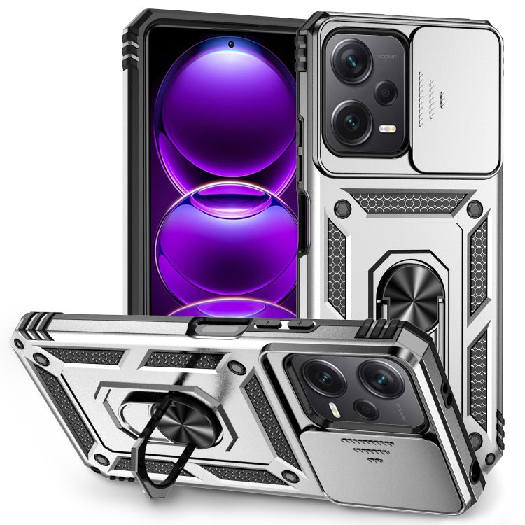 Custodia per telefono con supporto per camshield scorrevole, For Xiaomi Redmi Note 12 5G, For Xiaomi 13 Pro, For Xiaomi 13