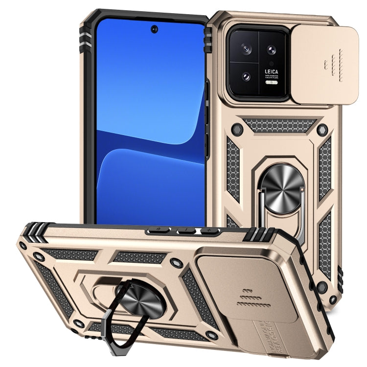Custodia per telefono con supporto per camshield scorrevole, For Xiaomi Redmi Note 12 5G, For Xiaomi 13 Pro, For Xiaomi 13