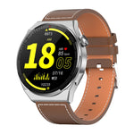 KT62 Smart Watch con schermo rotondo TFT da 1,36 pollici supporta chiamate Bluetooth/monitoraggio dell'ossigeno nel sangue, Silicone Strap, Leather Strap, Steel Strap