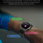 KT62 Smart Watch con schermo rotondo TFT da 1,36 pollici supporta chiamate Bluetooth/monitoraggio dell'ossigeno nel sangue, Silicone Strap, Leather Strap, Steel Strap