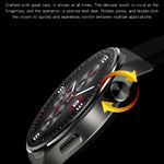 KT62 Smart Watch con schermo rotondo TFT da 1,36 pollici supporta chiamate Bluetooth/monitoraggio dell'ossigeno nel sangue, Silicone Strap, Leather Strap, Steel Strap