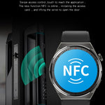 KT62 Smart Watch con schermo rotondo TFT da 1,36 pollici supporta chiamate Bluetooth/monitoraggio dell'ossigeno nel sangue, Silicone Strap, Leather Strap, Steel Strap