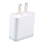 Caricabatterie rapido USB QC3.0, spina americana