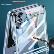 Custodia trasparente in PC per Samsung Galaxy Z Flip5