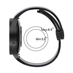 Cinturino in silicone mimetico con chiusura magnetica, For Samsung Galaxy Watch5 / 5 Pro / Watch 4 / 4 Classic