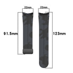 Cinturino in silicone mimetico con chiusura magnetica, For Samsung Galaxy Watch5 / 5 Pro / Watch 4 / 4 Classic