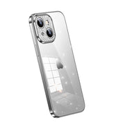 Custodia TPU scintillante per iPhone 14 e 15
