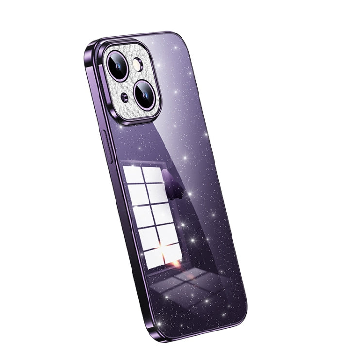 Custodia TPU scintillante per iPhone 14 e 15