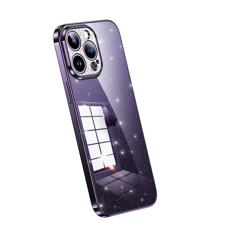 Custodia TPU scintillante per iPhone 14 e 15