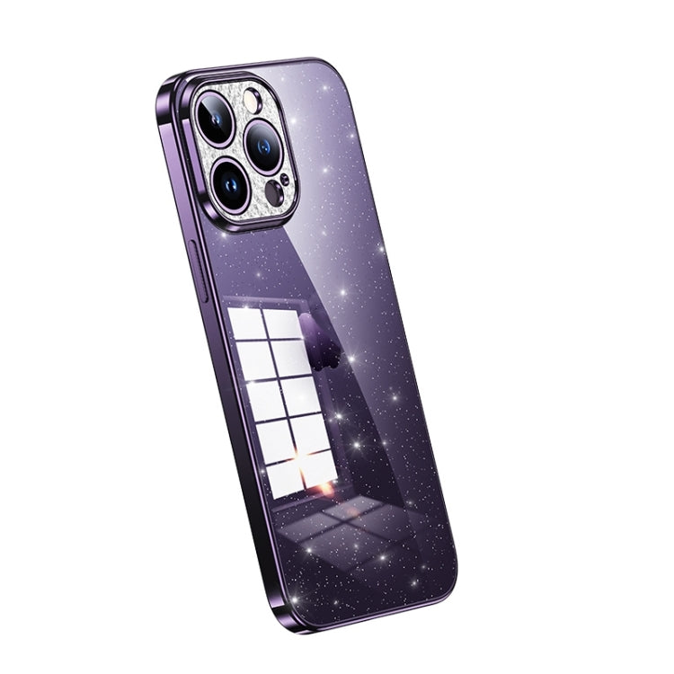 Custodia TPU scintillante per iPhone 14 e 15