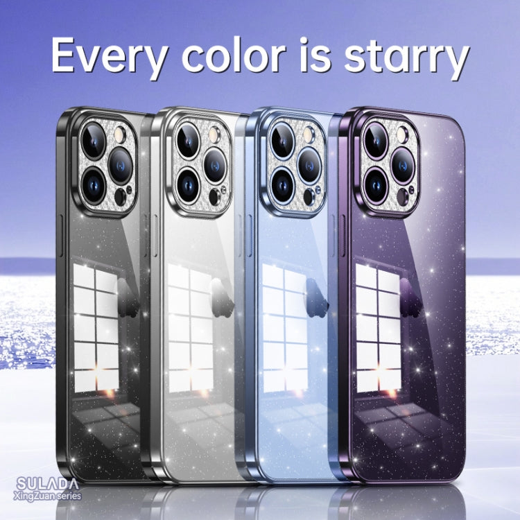 Custodia TPU scintillante per iPhone 12 Pro Max e 11