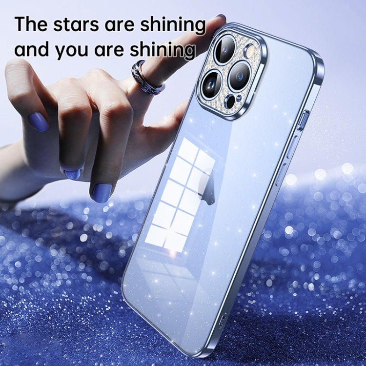 Custodia TPU scintillante per iPhone 14 e 15