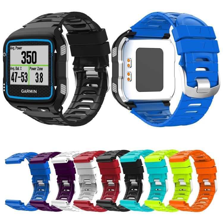 Cinturino di ricambio in silicone tinta unita, For Garmin Forerunner 920XT