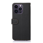 Custodia in pelle per iPhone 15 e 16 compatibile RFID