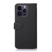 Custodia KHAZNEH in pelle per iPhone 16 e 15