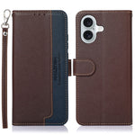 Custodia in pelle per iPhone 15 e 16 compatibile RFID