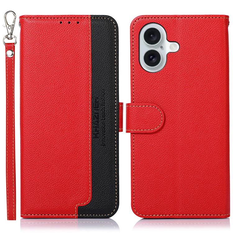 Custodia RFID in pelle per iPhone 17 e 16