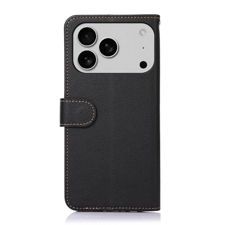 Custodia RFID in pelle per iPhone 17 e 16