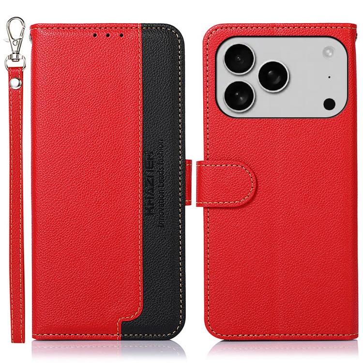 Custodia RFID in pelle per iPhone 17 e 16