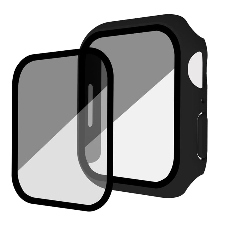 PC smerigliato + Custodia protettiva per orologio integrata con pellicola temperata anti-spia, For Apple Watch SE 2025 / 2023 / 2022 44mm, For Apple Watch SE 2025 / 2023 / 2022 40mm, For Apple Watch Ultra 3 / 2 / 1 49mm, For Apple Watch 9 / 8 45mm     ...