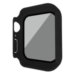 PC smerigliato + Custodia protettiva per orologio integrata con pellicola temperata anti-spia, For Apple Watch SE 2025 / 2023 / 2022 44mm, For Apple Watch SE 2025 / 2023 / 2022 40mm, For Apple Watch Ultra 3 / 2 / 1 49mm, For Apple Watch 9 / 8 45mm     ...
