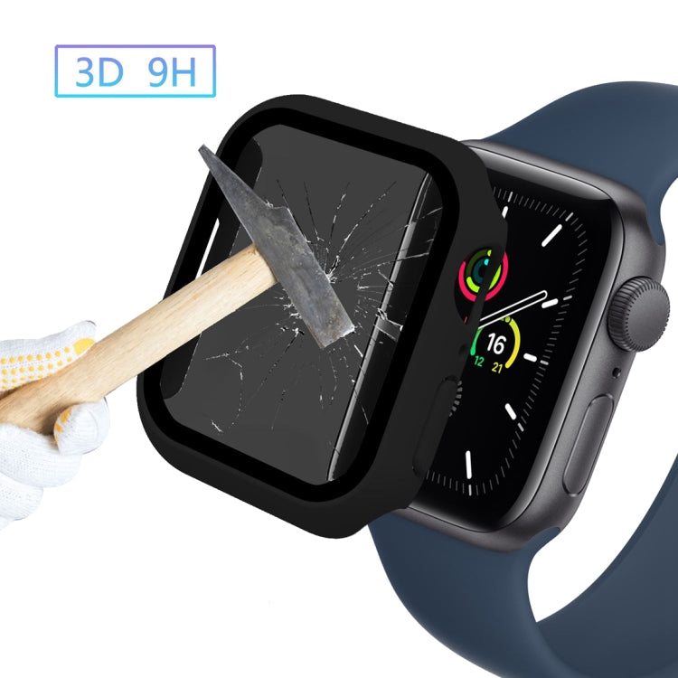 PC smerigliato + Custodia protettiva per orologio integrata con pellicola temperata anti-spia, For Apple Watch SE 2025 / 2023 / 2022 44mm, For Apple Watch SE 2025 / 2023 / 2022 40mm, For Apple Watch Ultra 3 / 2 / 1 49mm, For Apple Watch 9 / 8 45mm     ...