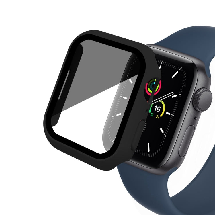 PC smerigliato + Custodia protettiva per orologio integrata con pellicola temperata anti-spia, For Apple Watch SE 44mm, For Apple Watch 6 40mm, For Apple Watch 6 44mm, For Apple Watch 5 44mm, For Apple Watch 5 40mm, For Apple Watch 4 44mm              ...