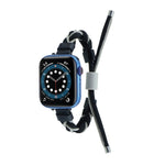 Cinturino per orologio in nylon con cordoncino intrecciato a forma di fagiolo in silicone, For Apple Watch 6 44mm, For Apple Watch 5 44mm, For Apple Watch 5 40mm