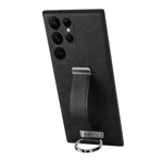 Custodia in pelle PU per Samsung Galaxy S24+ 5G con anello