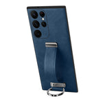 Custodia in pelle PU per Samsung Galaxy S24+ 5G con anello
