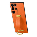 Custodia in pelle PU per Samsung Galaxy S24+ 5G con anello
