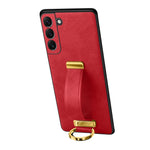 Custodia in pelle PU per Samsung Galaxy S24+ 5G con anello