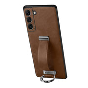 Custodia in pelle PU per Samsung Galaxy S24+ 5G con anello