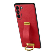 Custodia in pelle PU per Samsung Galaxy S24+ 5G con anello