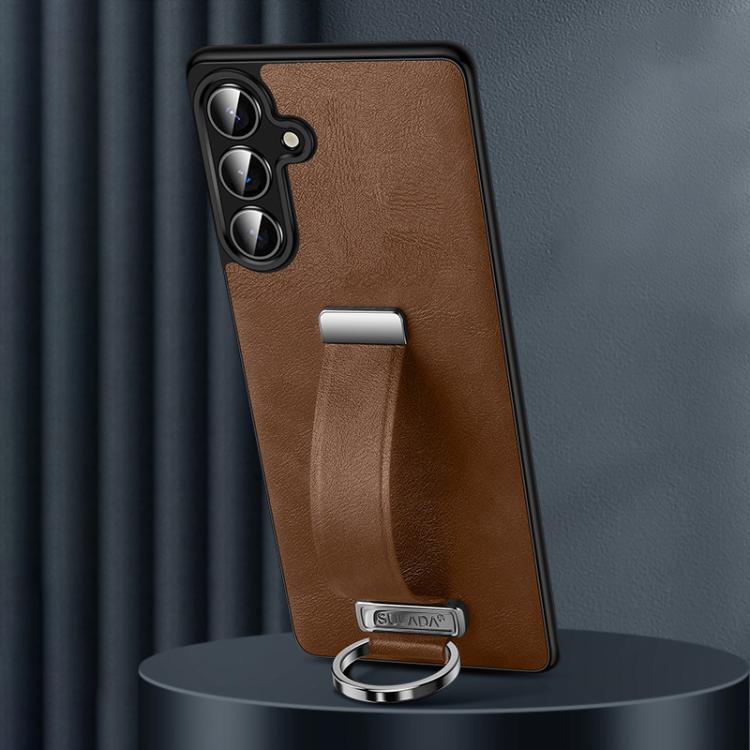 Custodia in pelle PU per Samsung Galaxy S25 5G