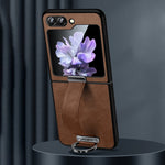 Custodia in pelle PU per Samsung Galaxy Z Flip7 FE e Flip6