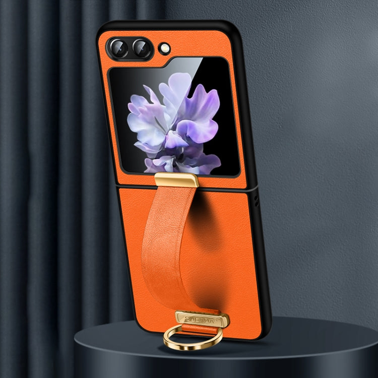 Custodia in pelle PU per Samsung Galaxy Z Flip7 FE e Flip6