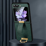 Custodia in pelle PU per Samsung Galaxy Z Flip7 FE e Flip6